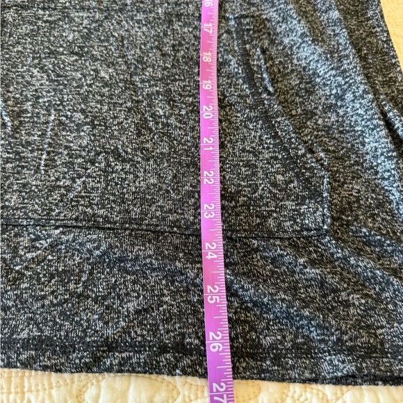 Danskin super soft casual dark grey hooded vest women's L - Picture 4 of 7